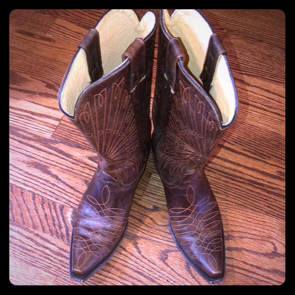 Cavenders Shoes - Cavenders Leather Cowboy Boots